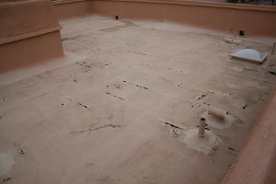 Old roof in need of renovation